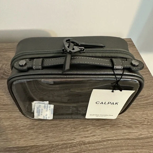 Calpak Small Clear Cosmetics Case NWT! - Picture 2 of 6